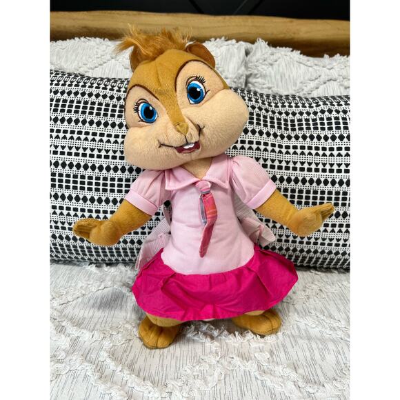 Brittany Alvin and the Chipmunks Plush Backpack Soft Doll Toys - Picture 2 of 8